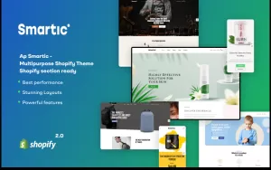 Ap Smartic - Multipurpose Shopify Theme - TemplateMonster