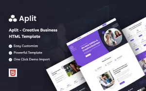 Aplit – Creative Business Website Template - TemplateMonster