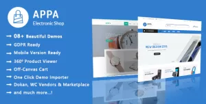 Appa  Electronics & Watches WooCommerce WordPress Theme