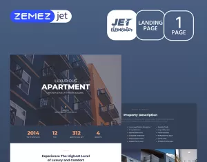 Appartamo - Real Estate - Jet Elementor Kit - TemplateMonster