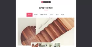 Appartementen te huur WordPress Theme - TemplateMonster