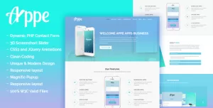 Appe - Business App Onepage Template