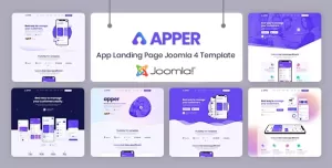 APPER – App Landing Page Joomla 5 Template