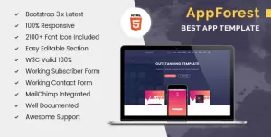AppForest Apps Landing Page