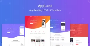 Appland - Creative App Landing & Multipage HTML5 Template