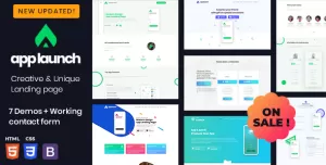 AppLaunch - One Page App Template