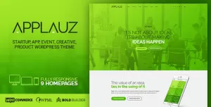 Applauz - Software, Technology & Digital WordPress Theme