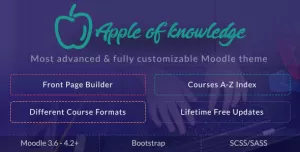 Apple of Knowledge  Premium Moodle Theme