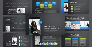 Appo Apps Developer Keynote Template - TemplateMonster