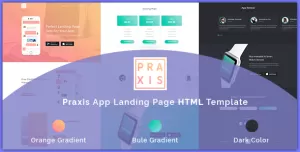 AppPraxis - App Landing Page