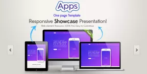 Apps One Page HTML Template