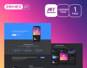 Appsine - Mobile Application - Jet Elementor Kit