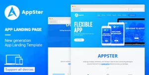Appster - Landing Page Muse Template