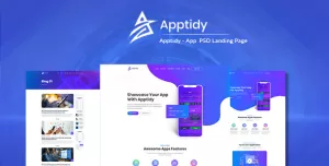 Apptidy - App Landing Page