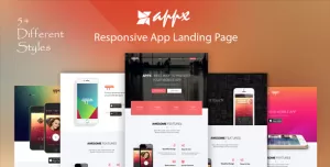 Appx - Responsive App Landing Page