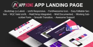 APPXONE - App Landing Template