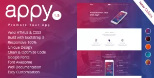 appy  App Landing Page