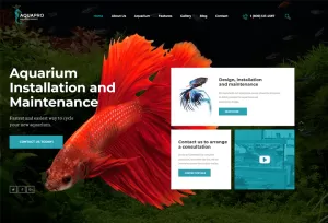 AquaPro - Aquarium Services & Online Store