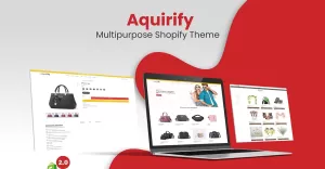 Aquirify - Multifunctioneel Shopify-thema - TemplateMonster