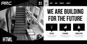 Arc - Responsive Architect Business Template