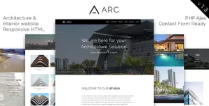 ARC_Architecture / Interior / Construction HTML Template