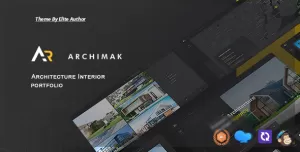 Archimak - Architecture Interior Portfolio WordPress Theme