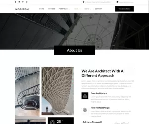 Architeca – Architecture Agency & Interior Design Elementor Template Kit