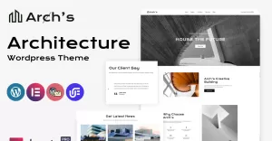 Arch's - Architecture Construction WordPress Theme