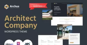 Archus - Architect Company WordPress Theme - TemplateMonster