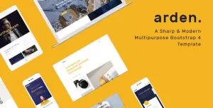 Arden - Multipurpose Multiple Pages HTML Template