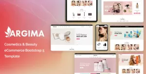 Argima - Cosmetics & Beauty eCommerce Bootstrap 5 Template