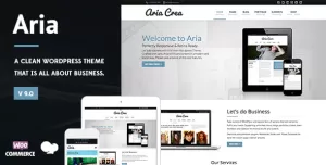 Aria - Pure Business WordPress Theme