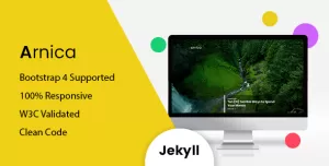 Arnica - Responsive and Clean Jekyll Blog Theme