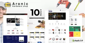 Aronic  Hardware Store, Handyman Shopify Theme