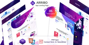 Arribo - App Landing Page