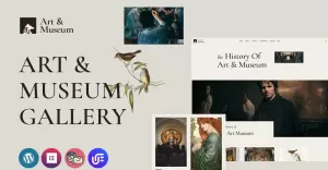 Art And Museum WordPress Elementor Theme - TemplateMonster