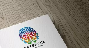 Art Brain Logo Template