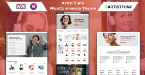 Artist Funk - WooCommerce Music & Audio Store