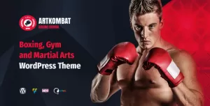ArtKombat - Boxing School and Martial Arts WordPress Theme