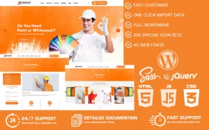 Artpaint - Painting Company WordPress Theme - TemplateMonster