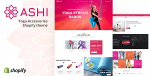 Ashi  Yoga Pilates, Fitness Shopify Theme
