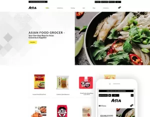 Asia - Asian Food Online Store Clean Shopify Theme