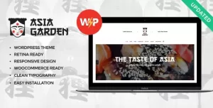 Asia Garden  Asian Food Restaurant WordPress Theme