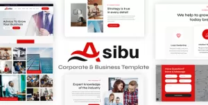 Asibu – Corporate & Business Joomla 4 Template