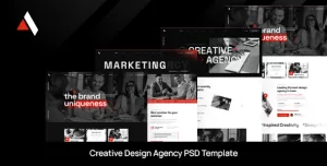 Aspro - Creative Design Agency PSD Template