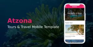 Atzona - Tours & Travel Mobile Template