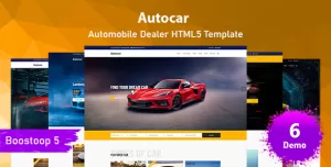 Auto Car - Automobile HTML5 Template