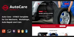 Auto Care - Car Mechanic HTML5 Template