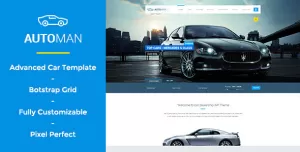 Automan - Advanced Car Dealer PSD Template