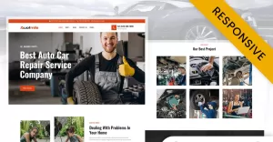 Automile - Car Repair,  Auto Services Elementor WordPress Theme